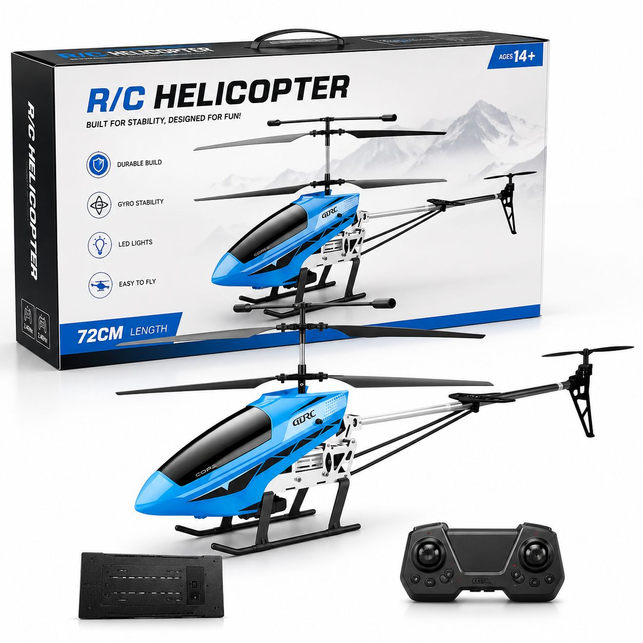 Fast RC 72 Flying Helicopter